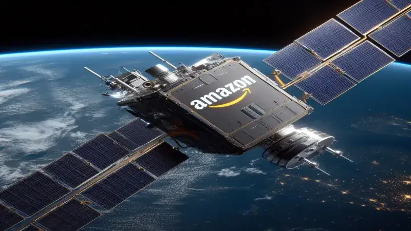 Amazon enters the space internet race with SpaceX Amazon enters the space internet race with SpaceX