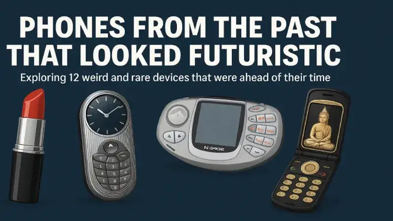 Phones from the Future That Were Made in the Past: 12 Weird Devices Ahead of Their Time Phones from the Future That Were Made in the Past: 12 Weird Devices Ahead of Their Time