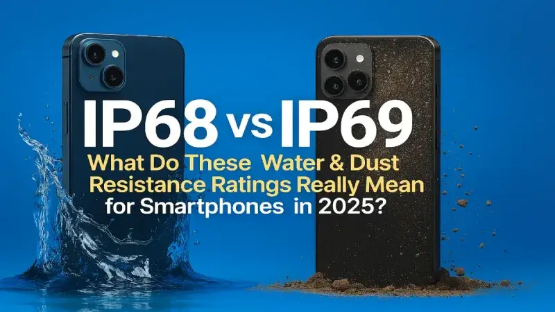 IP68 vs IP69 Explained: Waterproof Smartphone Ratings in 2025 IP68 vs IP69 Explained: Waterproof Smartphone Ratings in 2025