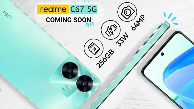 Leaks zum Realme C67 5G: Ein günstiges Smartphone mit Unterstützung für 5G-Netze Leaks zum Realme C67 5G: Ein günstiges Smartphone mit Unterstützung für 5G-Netze